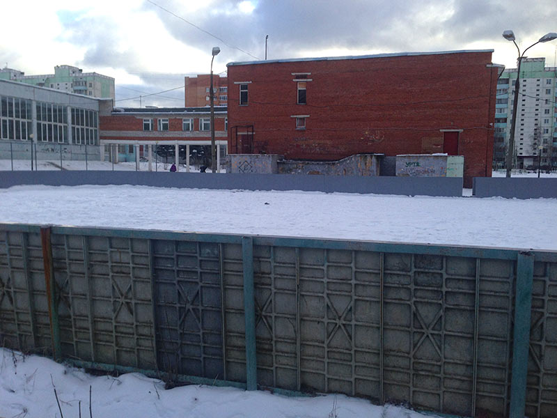 Хоккейная коробка