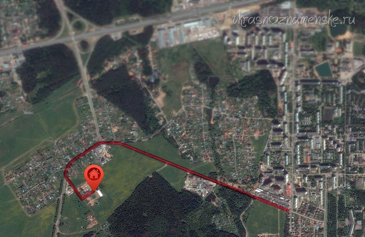 Конюшня около города Краснознаменск КСК 