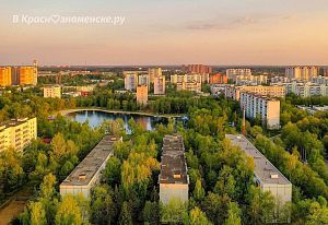 Мое любимое озеро в Краснознаменске, жаль, что вме