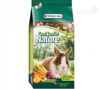 VERSELE-LAGA КОРМ ДЛЯ КРОЛЬЧАТ NATURE CUNI JUNIOR 750гр