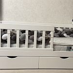 Детская кровать-тахта с матрасом/ящиками