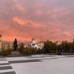 Закат 2 октября — Краснознаменск