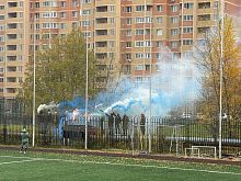 Команда ФК «Заря-Телекомкрипт» принимала гостей из Волоколамска — футболистов ФК «Гвардия»