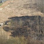 Пожар на пустыре На ул Связистов 