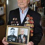 Свой 101-й день рождения празднует участник Великой Отечественной войны, почётный гражданин Краснознаменска Михаил Александрович Красов