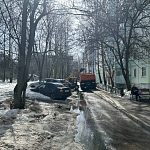 Владимир Пирогов проконтролировал работы по уборке и вывозу снега на ул. Победы