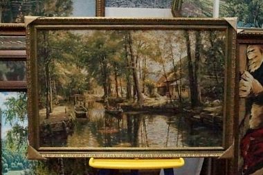 Тихий уголок м (78Х52), 3449-A-K402, 4-гранник