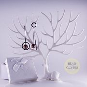 Серьги "Мокко"