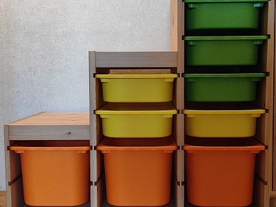 Продам детский стеллаж IKEA