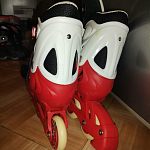 Роликовые коньки раздвижные. Новые. 