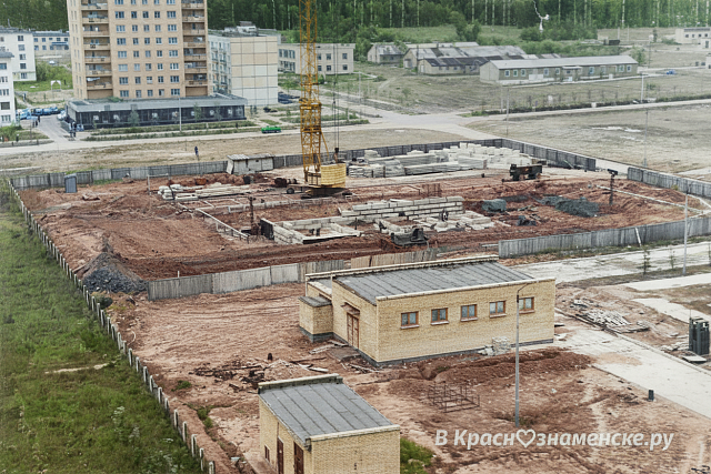 Строительство Подснежника