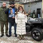 4 новых квадроцикла были отправлены в подразделение, где проходит службу в зоне СВО житель нашего города