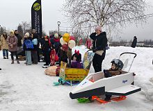 Парад «Звездные сани» и спуск с горы
