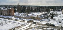 Одноэтажное общежитие КЭЧ и никаких высотных домов