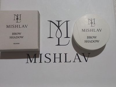 Mishlav тени для бровей разных цветов 2 г