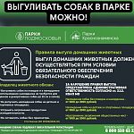 Выгуливать собак в парке можно