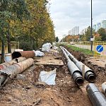 Реконструкция теплосети на ул. Победы: ход работ
