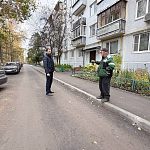 22 октября заместители главы Краснознаменска провели обход городских территорий по обращениям жителей