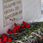 Возложение цветов в честь Дня освобождения Московской области от немецко-фашистских захватчиков