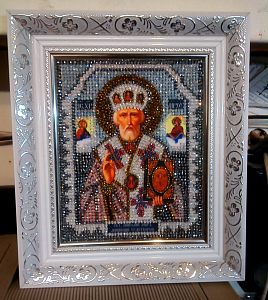 Вышивка от "Образа в каменьях"