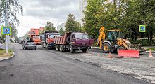 На пересечении ул. Октябрьская и пр-т. Мира началась укладка асфальта