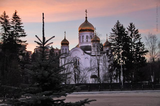 Рассвет в Краснознаменске.Всех с наступающим Нов