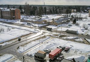 Одноэтажное общежитие КЭЧ 2006-2007 г. на ул.Побед