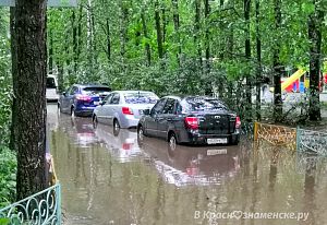 Последствия сильного дождя 10 июня 2020 г.