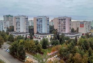 Краснознаменск с высоты