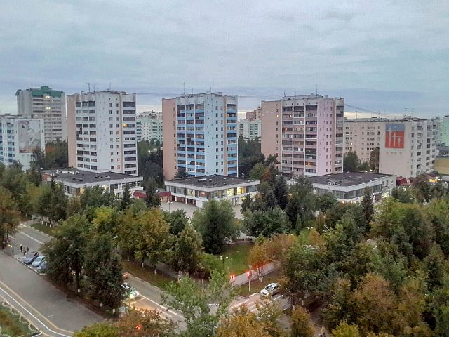 Краснознаменск с высоты