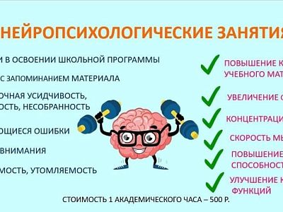 Нейропсихологические занятия 