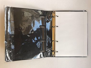 Тетрадь Military с кольцевым механизмом,сменными блоками,формат А-5 120 листов 