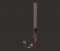 Кронштейн желоба Docke LUX металлический d141мм (шоколад/графит/пломбир)