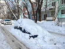 Где владельцы снежных сугробов?