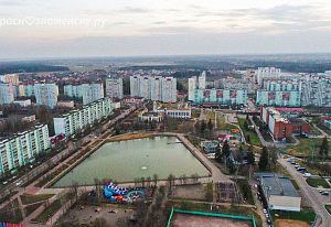 Ретро городское озеро