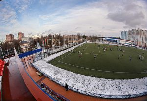 Зимний футбол в #Краснознаменск продолжается)Ста