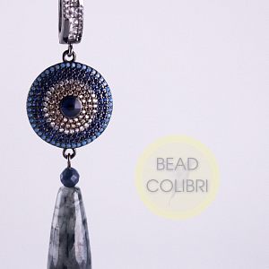 Серьги "Nazar boncuk" 