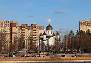 Краснознаменск - Златоглавый!