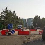 Август 2014г. на ул. Минская вот-вот появится новое круговое движение