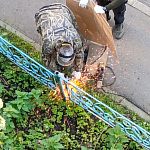 Зачем срезали и увезли весь металлический забор по улице Генерала Шлыкова 5Б ?