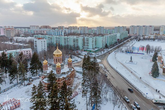 Церковь, вид сверху