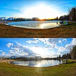 Между фотографиями разница в 5 дней