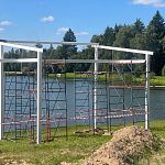 Благоустройство на озере продолжается! 