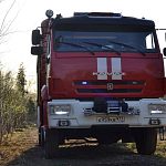 21 апреля в районе городского кладбища произошёл пожар