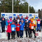 Спортсмены отделения лыжных гонок и биатлона МБУ СШ Краснознаменска участвовали Первенстве Московской области по биатлону в 