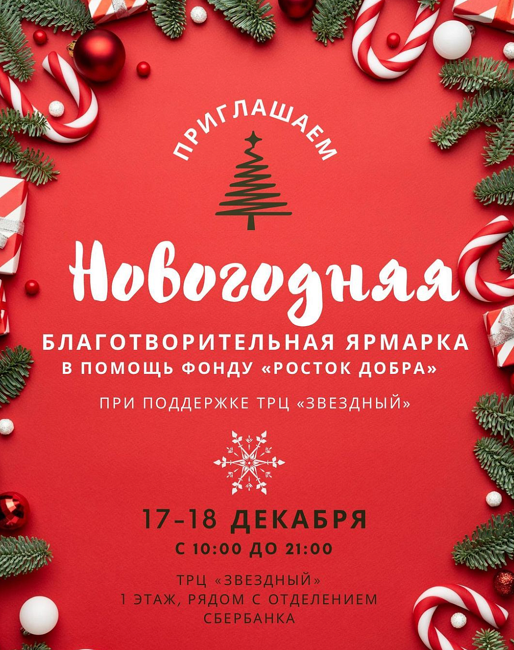 Благотворительная ярмарка изделий ручной работы в ТЦ Звездный