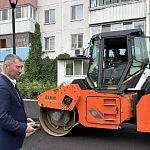 Врип главы города проверил ход ремонтных работ на ул. Краснознамённая, д. 25 и 27