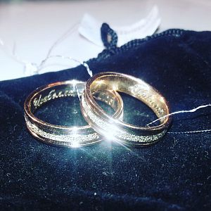 Гравировка на кольцах