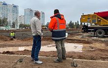 10.10 глава Краснознаменска провел еженедельный обход городских территорий