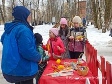 Проводы зимы продолжаются в Беличьем парке